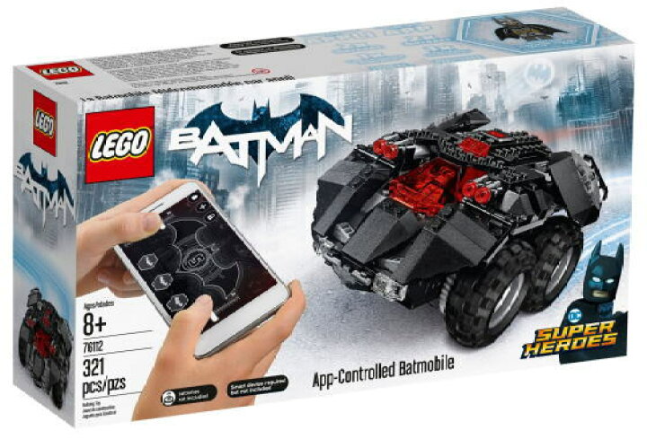 新品未開封 レゴブロック DCスーパーヒーローズ 76112 アプリ操作 