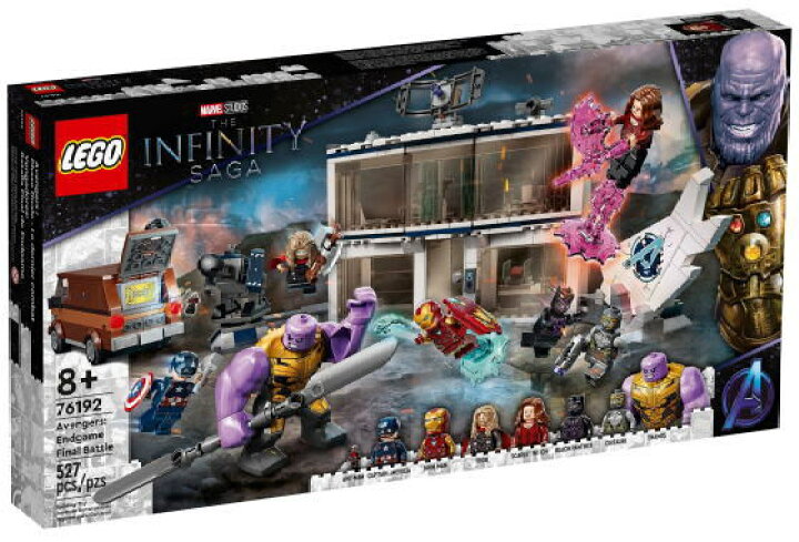 楽天市場】レゴ スーパーヒーローズ 76192 アベンジャーズ：エンド 