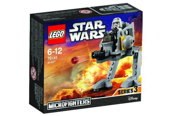 楽天市場】レゴ スターウォーズ 75130 マイクロファイター AT-DP 