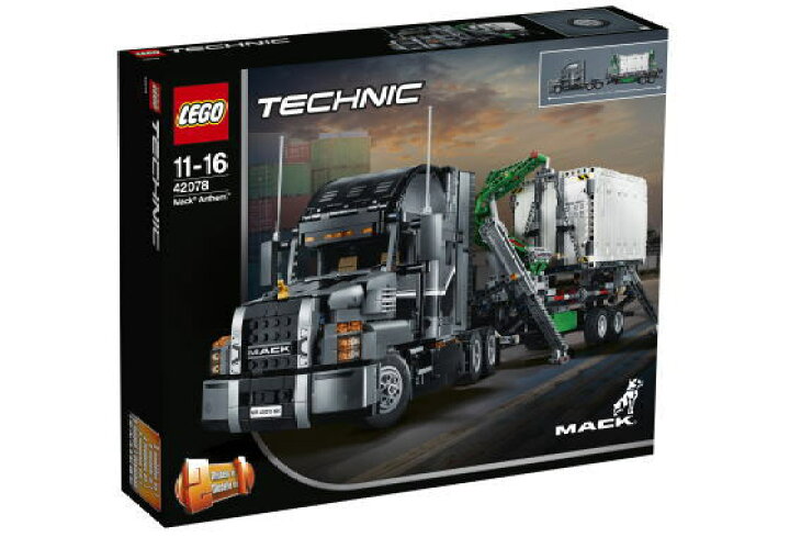 楽天市場】レゴ テクニック 42078 MACK アンセム : 未来屋 楽天市場店