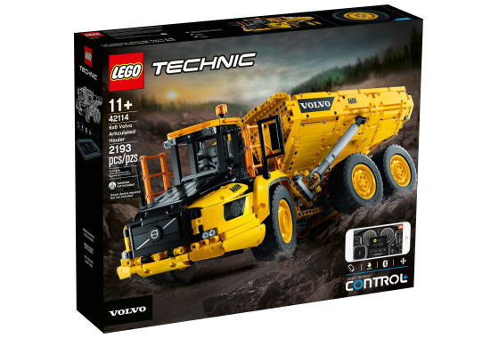 LEGO Technic 素敵でユニークな レゴ テクニック Volvoアーティキュレート式ダンプトラック 42114 6x6 上質