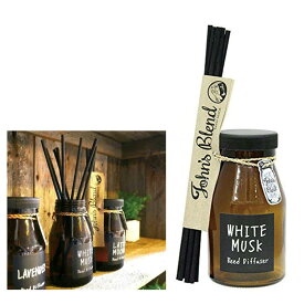 ジョンズブレンド ジョンズブレンド リードディフューザー 【リードディフューザー ホワイトムスク】 ホワイトムスク OA-JON-6-1 ノル・コーポレーション ホワイトムスク John's Blend Gel Air Freshener