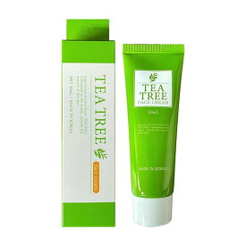 TEA TREE ティーツリークリーム フェイスクリーム ティーツリー 50ml 【4573340594011 250】肌荒れを防ぎ お肌を健やかに保ちます 定価1800円
