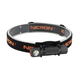 NICRON(�j�N����) �E�����w�b�h���C�g 10RPro ���邳2�i�K���߉\ �ő�450���[���� ���d�A���~�{�f�B�̗p�Ŋ�� SOS�_�ŋ@�\ �X�g���{�_�ŋ@�\