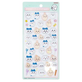 サンスター文具(Sun-Star Stationery) ちいかわ グッズ ボンボンドロップシール ちいかわ×ハチワレ×うさぎ S8542945