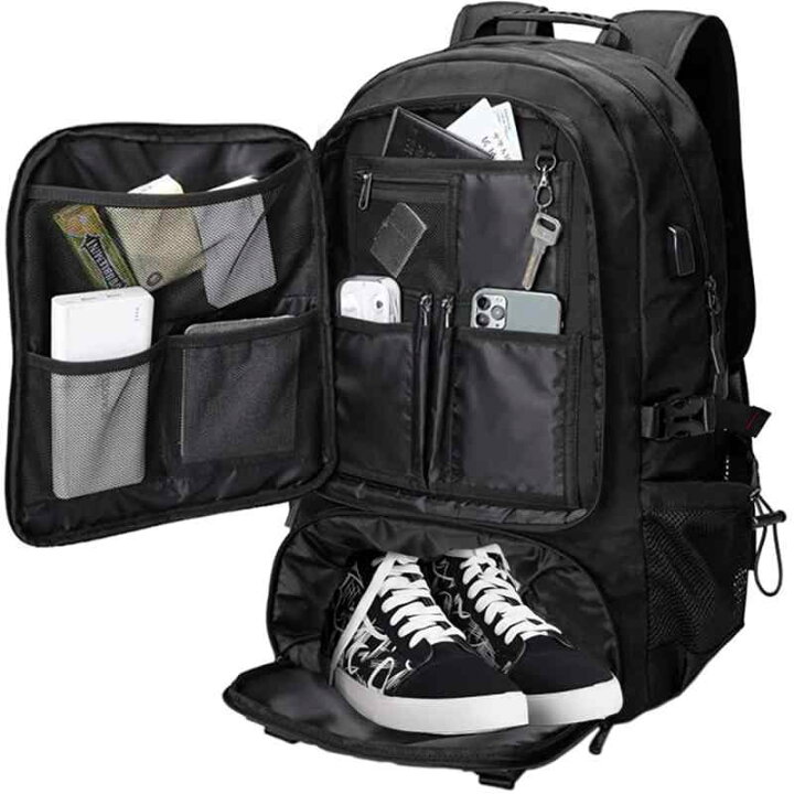 楽天市場】[] 登山バッグ 防水 バックパック 65L 大容量 リュック 