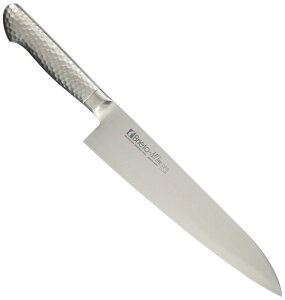 片岡製作所 牛刀庖丁 シルバー 240mm 日本製 Brieto-M11pro D.P.S CLAD モリブデン・バナジウム鋼 割込 M1104-D.P.S