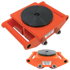 ベストアンサー 親 マシンローラー レッド 4t 6t チルローラー スピードローラー 搬用マシンローラー 重量物運搬 台車 運搬車 トロリー