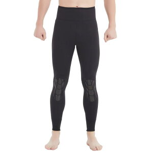 ウェットスーツ メンズ 3mm ロングパンツ ハイウエスト ウェットパンツ 腰部 脚口 スキン素材 釣り SUP サーフィン カヤック フィッシングパンツ 08