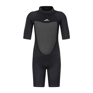 ウェットスーツ 子供用 バックジップ 身長80cm-150cm適用「着てもらえること」水着 フルスーツ キッズ ALL2mm ジャージ タイプ ウェット サーフィン ジュニア 1282