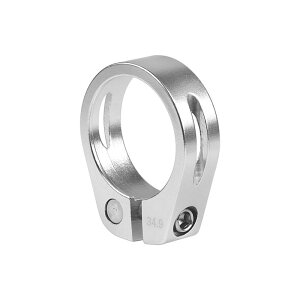 自転車 軽量 アルミ合金製 坐管クリップ マウンテンバイク シートポストクランプ クイックリリース