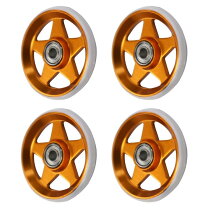 楽天市場】19mmプラリング付 アルミベアリングローラー (5本スポーク 