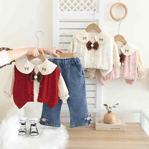 �q���� �j�b�g�x�X�g �Z�b�g�A�b�v ���̎q �t�H 3�_�Z�b�g�F�Z�[�^�[�A�p���c�A������ꒅ ���킢�� ���i�g�� 80 90 100 110 120cm