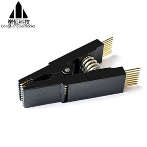 IC �e�X�^�[ SOP8 SOP16 �N���b�v CH341A �v���O���}�[ ���C�h �i���[ SOIC �e�X�g�N���b�v �ĕt���N���b�v �S�[���h