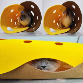 猫 トンネル おもちゃ 四季 汎用 連結 可能 フェルト 隠れ家 ストレス解消 運動不足解消 遊び道具