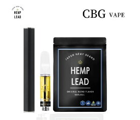 〈4日20：00～11日1：59までポイントUP中〉【送料無料】CBG VAPE リキッド デバイスセット 1ml 95％ 超 高濃度 ベイプ CBD CBDV CBN CBG CBC カートリッジ 510規格 アトマイザー オイル 電子タバコ HEMPLEAD ヘンプリード