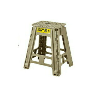 クラフタースツール LLサイズ 踏み台 脚立 折りたたみ ステップ台 アウトドア 掃除 軽い 持ち運び 便利 スリム 収納 ブラック グリーン グレー サンドベージュ 東谷 LFS-413
