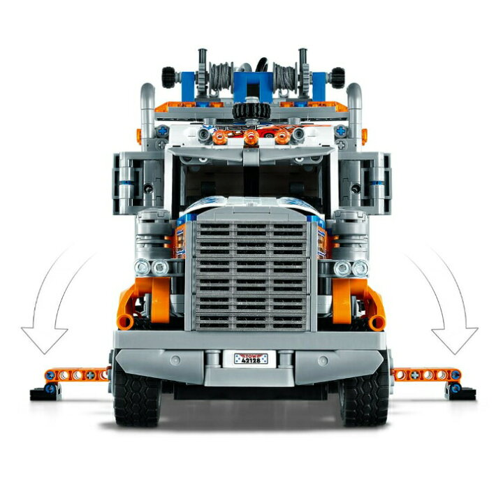 楽天市場】〈3/30 限定P5倍〉LEGO テクニック 大型 レッカー車 42128 
