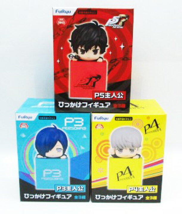 楽天市場】ペルソナ P3/P4/P5 ひっかけフィギュア 全3種セット コンプ 