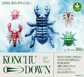 KONCHU DOWN 昆虫ダウン 全5種セット コンプ コンプリートセット