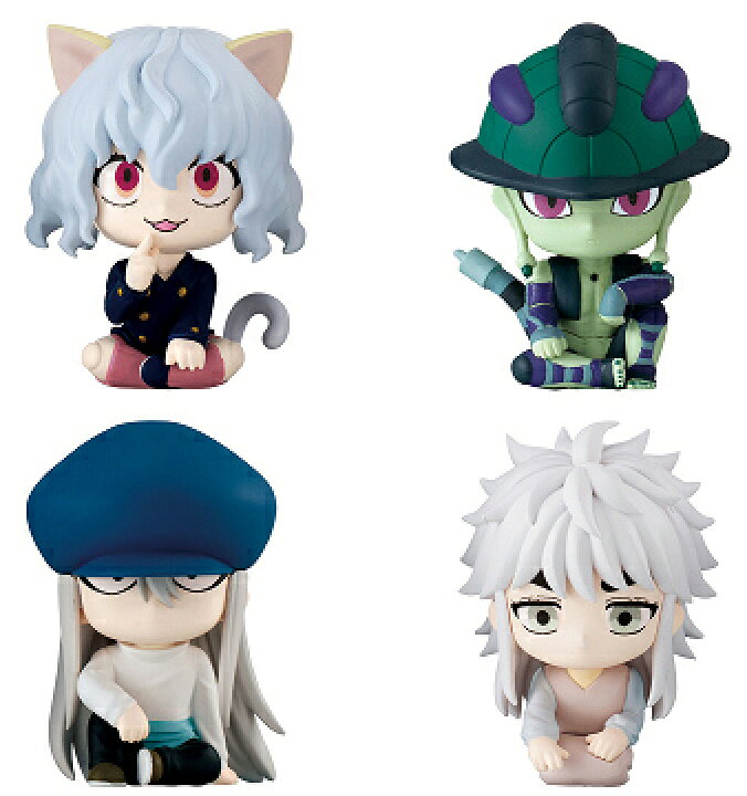 楽天市場】HUNTER×HUNTER ハンター×ハンター すわらせ隊3 全4種セット  