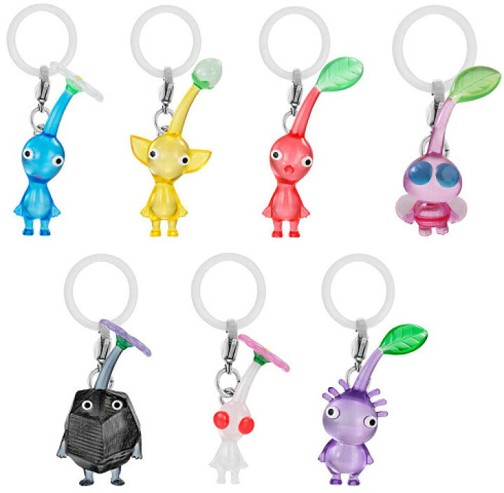 楽天市場】ピクミン PIKMIN めじるしアクセサリー 全7種セット コンプ 