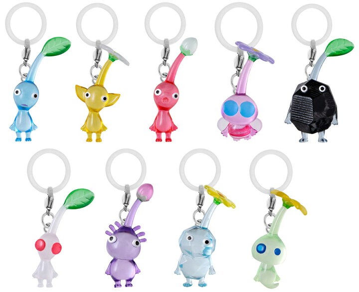 楽天市場】ピクミン めじるしアクセサリー2 全9種セット コンプ 