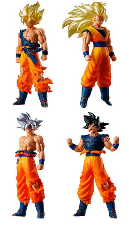 楽天市場】HGドラゴンボール01 GOKU EDITION 全4種セット コンプ 
