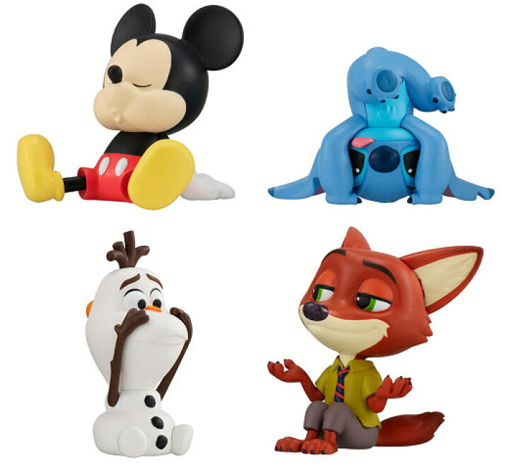 楽天市場】ディズニーキャラクター Funny Time！ 全4種セット コンプ 