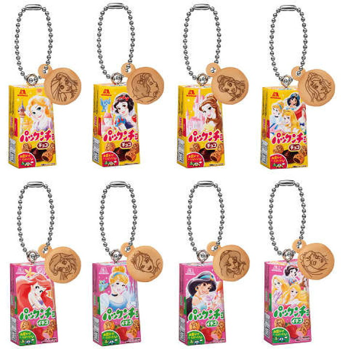 楽天市場】パックンチョ ミニチュアチャーム ディズニープリンセス 全8 