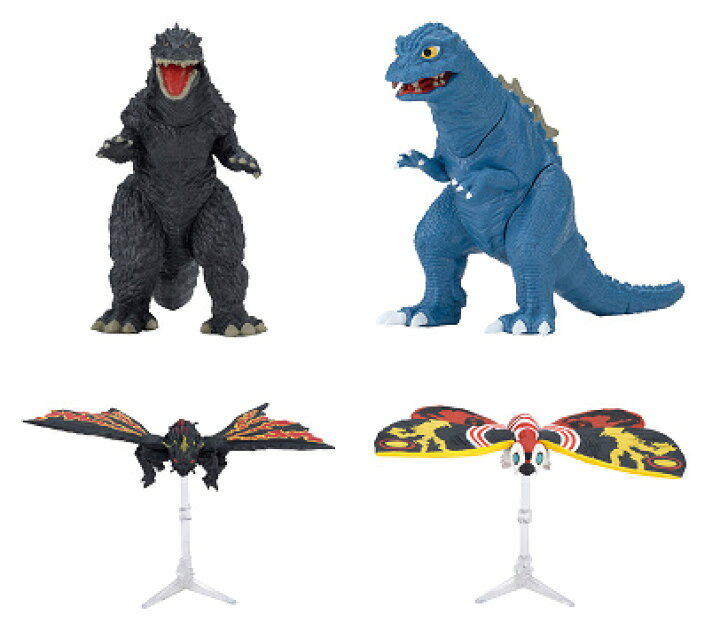 楽天市場】HGシリーズ ゴジラ ゴジラVSモスラ編 全4種セット コンプ 