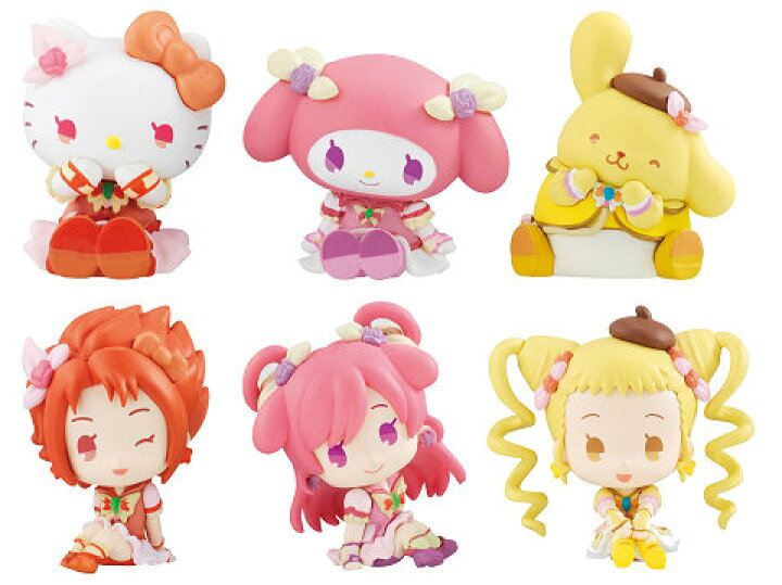 楽天市場】Yes！プリキュア5GoGo！×サンリオキャラクターズ フィギュア 