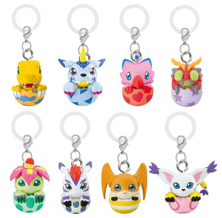 楽天市場】デジモンアドベンチャー めじるしアクセサリー 全8種セット 