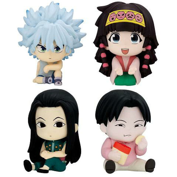 楽天市場】HUNTER×HUNTER ハンター×ハンター すわらせ隊4 全4種セット 