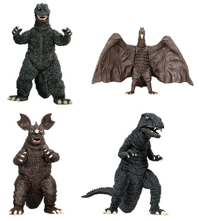 楽天市場】HG ゴジラ 怪獣総進撃編 全4種セット コンプ コンプリート 
