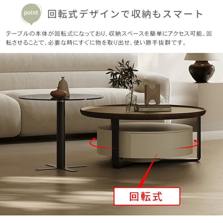 楽天市場】ネストテーブル センターテーブル 机 ローテーブル サイド 