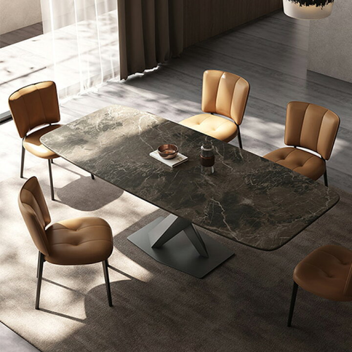 楽天市場】ダイニングテーブル セラミック モダン 幅160cm 4人掛け 