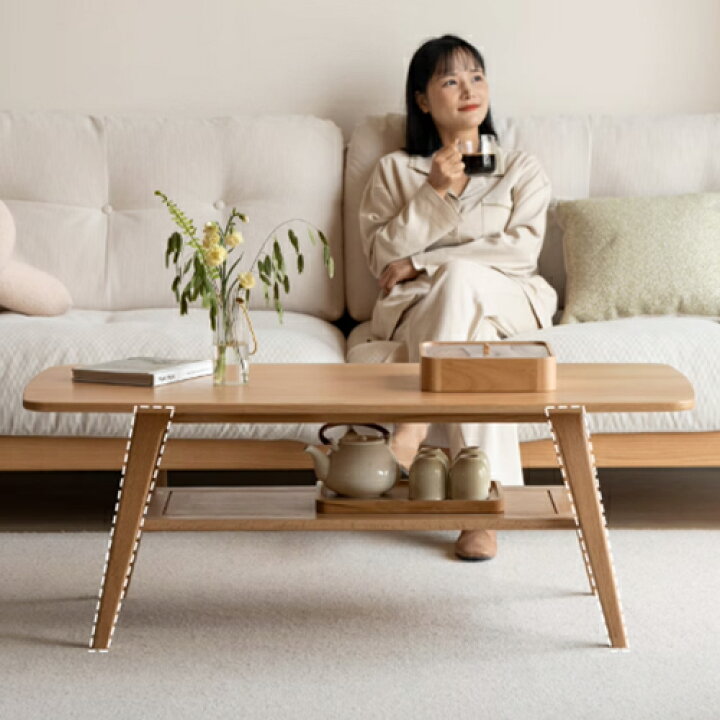 楽天市場】センターテーブル 120cm 木製 ローテーブル テーブル 