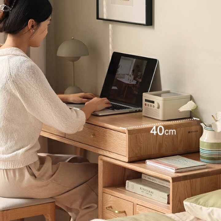 楽天市場】【楽天2位】ドレッサー おしゃれ 木製 幅90cm 鏡台 ミラー 