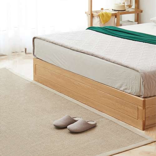 楽天市場ベッド フレームのみ 収納ベッド 木製 無垢材 ホワイト