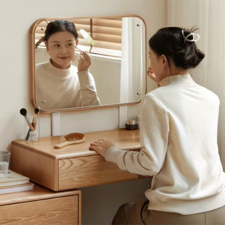 楽天市場】ドレッサー メイル台 化粧台 化粧机 幅40cm 幅80cm 鏡台 