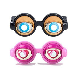 2個セット RITALT クレイジーアイズ ザコシショウ メガネ 眼鏡 面白いメガネ