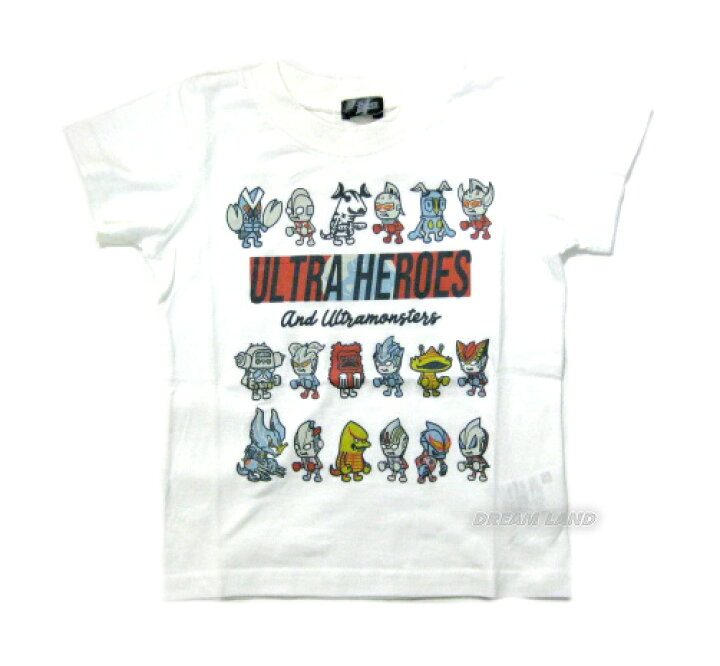 送料無料半袖Tシャツ ウルトラヒーローVSウルトラ怪獣☆ぜんぶ言えるかな?(オフホワイトPW : ウルトラショップ 送料無料半袖Tシャツ ウルトラヒーローVSウルトラ怪獣☆ぜんぶ言えるかな?(オフホワイトPW : ウルトラショップ