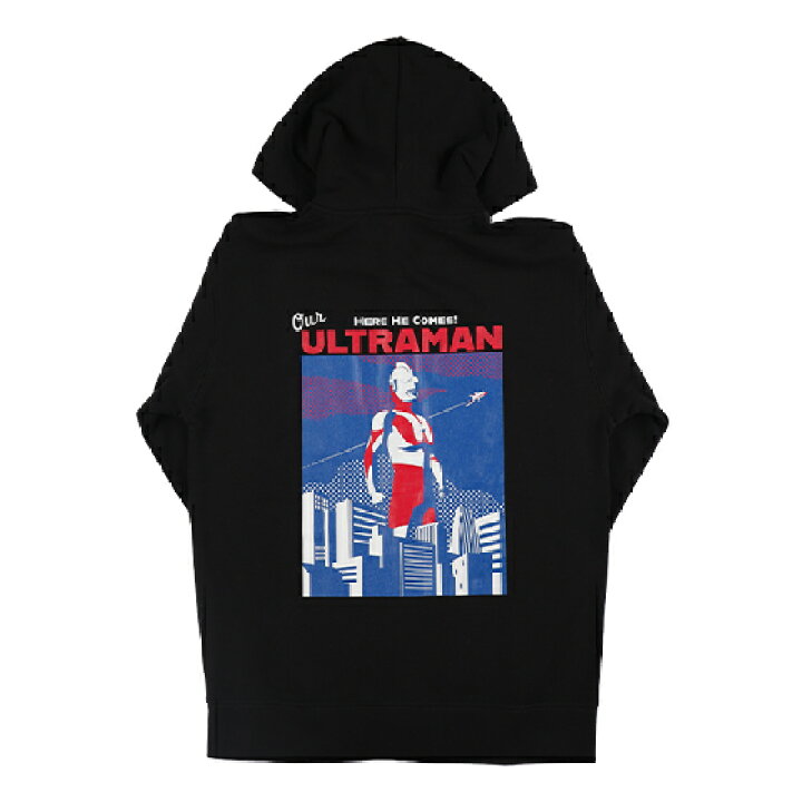 楽天市場】（送料無料）ジップアップパーカー ウルトラマン Here He  