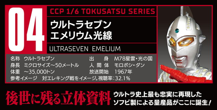 楽天市場】◇【CCP アドベントVer. Vol.04】ウルトラセブン エメリウム 