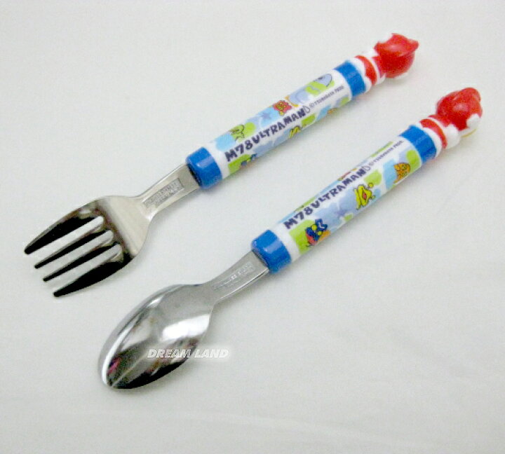 楽天市場】ウルトラマンのマスコット付き カトラリー（もくもくプレイ  