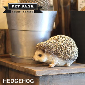 �y�|�C���g10�{�z �M�t�g �v���[���g ������ PET BANK �u �y�b�g�o���N �n���l�Y�~ �v ���A���ȓ����̒����� �t�B�M���A HEDGEHOG �w�b�W�z�b�O �͂�˂��� ���� �I�u�W�F �C���e���A �G�� �A�j�}