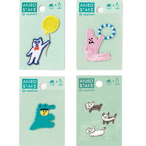 y݌Ɍz yz AbvP AIUEO u APPLIQUE AIUEO STARS v KUMA balloon neko borderGY ACEGIX^[Y by hV̓