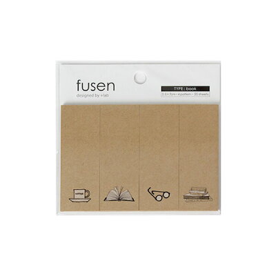 +lab(プラスラボ)「fusen(付箋)」25×70文具柄シリーズ付箋クラフト日本製