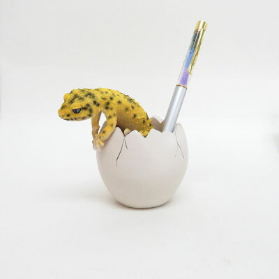 楽天市場 Sale10 Off Bob Up Stand ペンスタンドleopard Gecko レオパードゲッコーヒョウモントカゲモドキ小物入れ タマゴ Irodori
